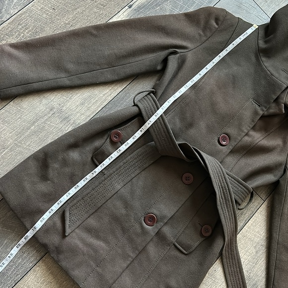 Nine West Olive Wool Pea Coat - Picture 15 of 16